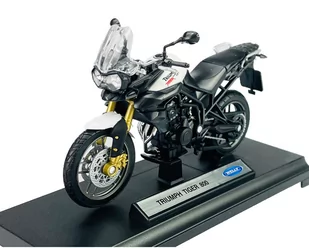 WELLY TRIUMPH TIGER 800 1:18 SAMOCHÓD NOWY METALOWY MODEL - Samochody i pojazdy dla dzieci - miniaturka - grafika 1