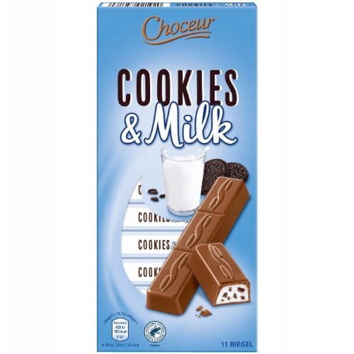 Choceur Cookies & Milk Batoniki z ciasteczkiem 200g