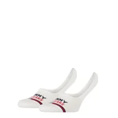 Skarpetki damskie - Tommy Hilfiger Skarpetki Stopki 2 Pary White 701218959 001 43-46 - miniaturka - grafika 1