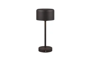 Trio Leuchten Nowoczesna lampa stołowa czarna na akumulator - Poppie - Lampy stojące - miniaturka - grafika 1