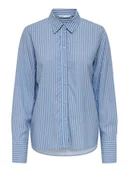 Koszule damskie - ONLY Koszula Berit 15320243 Niebieski Regular Fit - miniaturka - grafika 1