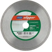 Tarcze do pił - NORTON Clipper Tarcza diamentowa Clipper Standard Ceramic 200 mm 70184608558 - miniaturka - grafika 1