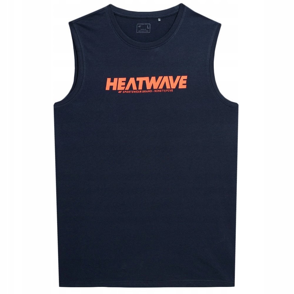 4F T-Shirt Koszulka Męska Bezrękawnik Rozmiar S
