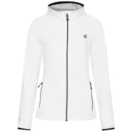 Bluzy sportowe damskie - Bluza damska Dare 2b Density Core Stretch Rozmiar: XL / Kolor: biały - miniaturka - grafika 1