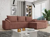 Narożniki - Narożnik Sztruksowy z funkcją spania Dante L - miniaturka - grafika 1