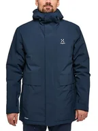 Kurtki męskie - Haglöfs Parka "Salix Proof™ Mimic" w kolorze granatowym - miniaturka - grafika 1