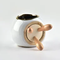 Aromaterapia - Lumarko Lumarko Kominek na olejek zapachowy 9x8xH:10,5cm!! HTTP7159 Mondex - miniaturka - grafika 1