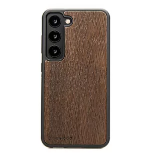 Drewniane Etui Bewood Samsung Galaxy S23 DĄB WĘDZONY - Etui i futerały do telefonów - miniaturka - grafika 1