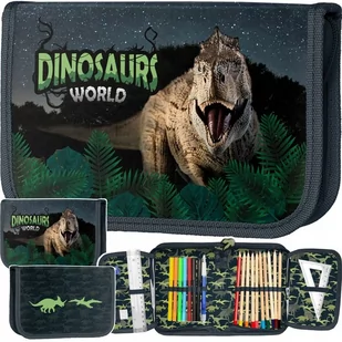 Piórnik Paso Dinosaur PP23DZ-P001 - Piórniki - miniaturka - grafika 1