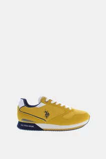 Sneakersy męskie - U.S. POLO Sneakersy - Żółty ciemny - Mężczyzna - 41 EUR(41) - grafika 1