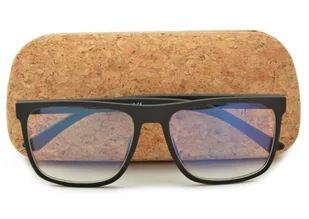 Okulary Nerd z filtrem światła niebieskiego do komputera zerówki R-BL-1611K - Okulary korekcyjne, oprawki, szkła - miniaturka - grafika 1