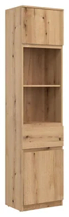 Regał Remi Rm08 48X194X35 Cm Dąb Evoke - Regały - miniaturka - grafika 1