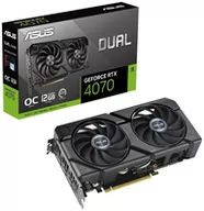 Karty graficzne - ASUS GeForce RTX 4070 DUAL OC EVO 12GB DLSS 3 DUAL-RTX4070-O12G-EVO - miniaturka - grafika 1