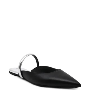 Michael Kors Skórzane klapki JESSA FLEX - Klapki i japonki damskie - miniaturka - grafika 1