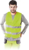 Odzież robocza - KAMIZELKA OSTRZEGAWCZA REIS KOS-5; SELEDYNOWY (5XL) - miniaturka - grafika 1