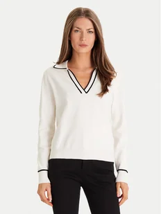 Morgan Sweter 252-MCOLO Écru Regular Fit - Swetry damskie - miniaturka - grafika 1
