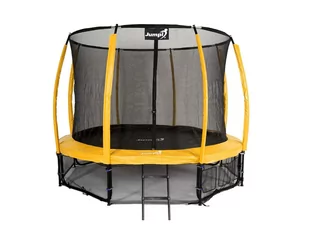 Jumpi Trampolina ogrodowa Maxy Comfort Plus z siatką wewnętrzną 10FT 312cm TR10FTYELL - Trampoliny - miniaturka - grafika 1