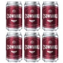Cisowianka Naturalna woda mineralna silnie gazowana zgrzewka 6 x 330 ml - Woda - miniaturka - grafika 1