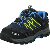 Buty dla chłopców - CMP Dziecięce buty Rigel Low Trekking WP, buty unisex dla dzieci i młodzieży, Antracyt żółty neonowy, 30 EU - miniaturka - grafika 1