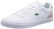 Trampki damskie - Lacoste 45CFA0048, Vulcanized Trampki damskie, WHT/LT PNK, 35.5 EU, Wht Lt Pnk, 35.5 EU - miniaturka - grafika 1