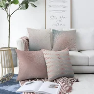 Poszewki na poduszki - Zestaw 4 poszewek na poduszki Minimalist Cushion Covers Glitters, 55x55 cm - miniaturka - grafika 1