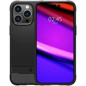 Etui i futerały do telefonów - Etui SPIGEN Rugged Armor Mag do Apple iPhone 14 Pro Max Czarny - miniaturka - grafika 1