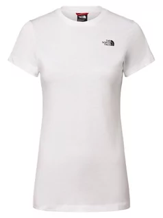 Koszulki i topy damskie - The North Face - T-shirt damski, biały - grafika 1