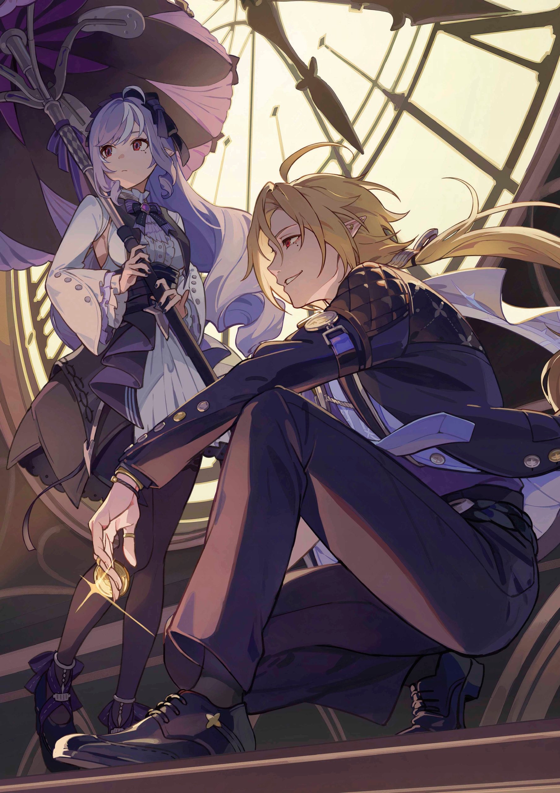 Plakat A3 Zenless Zone Zero Zzz Anime Gra Vivian Banshee Hugo Vlad
