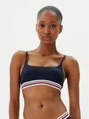 Stroje kąpielowe - Tommy Hilfiger Góra od bikini UW0UW05806 Granatowy - miniaturka - grafika 1