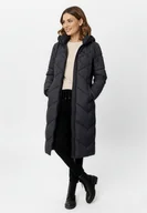 Płaszcze damskie - Długi, pikowany płaszcz J-CELESTE - miniaturka - grafika 1