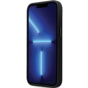 Etui Karl Lagerfeld KLHCP13LSMHKNPK na iPhone 13 Pro / 13 - czarne Silicone Ikonik Metal Pin - Etui i futerały do telefonów - miniaturka - grafika 5