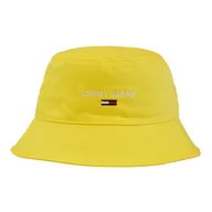 Czapki męskie - Kapelusz Tommy Jeans Sport Bucket Żółty - AW0AW11661-ZGF - miniaturka - grafika 1