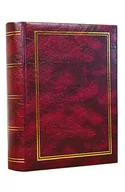 Albumy fotograficzne - ALBUM szyty na 100 zdjęć 10x15 z opisem CLASSIC bordowy - miniaturka - grafika 1