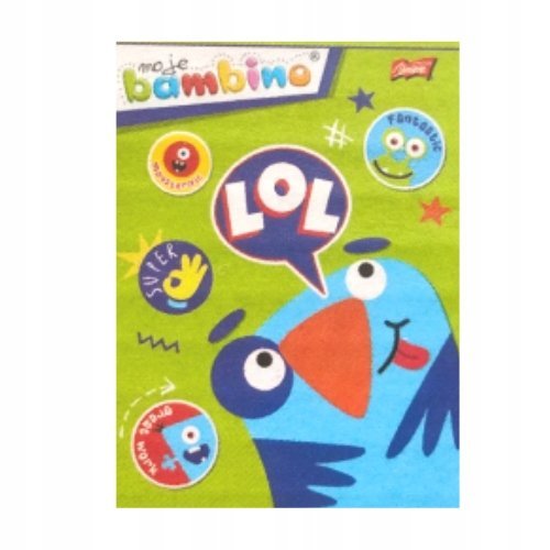 Zeszyt w kratkę A5 Bambino 16 kartek H215 *