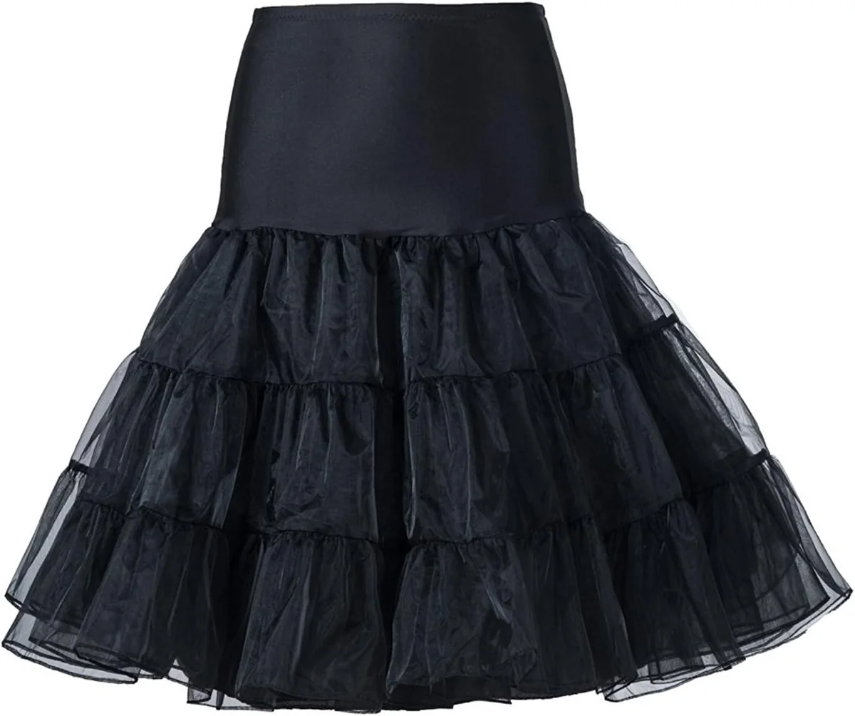 HALKA RETRO VINTAGE ROCKABILLY SWING BIAŁA CZARNA WIELE KOLORÓW