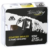 Żyłki wędkarskie - Mikado Plecionka W Otulinie 10m 25lb Camo Brown - miniaturka - grafika 1