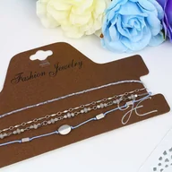 Naszyjniki - NASZYJNIK CHOKER BOHO FESTIWAL AZTECKI N528 - miniaturka - grafika 1