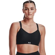 Biustonosze - Damski Stanik sportowy UNDER ARMOUR UA INFINITY LOW STRAPPY 1373861-001 – Czarny - miniaturka - grafika 1