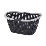Pudła i pojemniki do przechowywania - H&S Decoration Kosz zakupowy ze składanymi rączkami - miniaturka - grafika 1