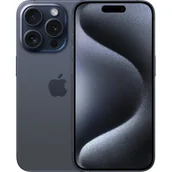 Telefony OUTLET - Smartfon APPLE iPhone 15 Pro 5G 128GB 6.1" 120Hz Tytan błękitny (CPO) - miniaturka - grafika 1