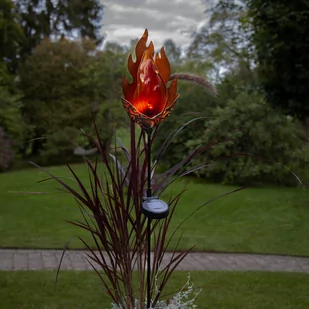 Lampa solarna LED Melilla Flame kształt płomienia - Lampy ogrodowe - miniaturka - grafika 3