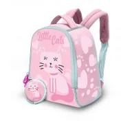 Plecaki szkolne i tornistry - Plecak mały neoprenowy Little Cats KL10731 - miniaturka - grafika 1