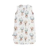 Śpiworki dla dzieci - Bambusowy Śpiworek Niemowlaka Light Duży Pieski 50x90 cm - miniaturka - grafika 1