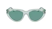 Okulary przeciwsłoneczne - KARL LAGERFELD Okulary przeciwsłoneczne damskie, zielony, rozmiar uniwersalny - miniaturka - grafika 1