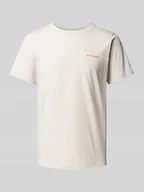 Koszulki męskie - T-shirt z nadrukiem z logo - miniaturka - grafika 1