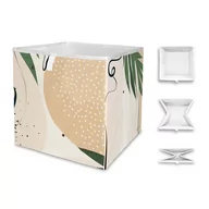 Pudła i pojemniki do przechowywania - Beżowe pudełko z mikrowłókna Butter Kings Abstract Dark, 32 l - miniaturka - grafika 1