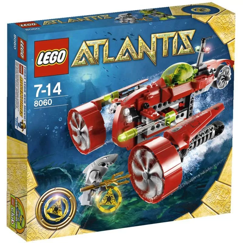 LEGO Łódź podwodna Tajfun 8060