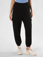 Spodnie damskie - adidas Originals Damskie spodnie dresowe Kobiety Bawełna czarny jednolity, S - miniaturka - grafika 1