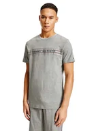 Koszulki męskie - Tommy Hilfiger Koszulka Męska T-Shirt Cn Ss Tee Print Gray Um0Um02422 P61 M - miniaturka - grafika 1