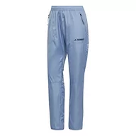 Spodnie damskie - adidas Damskie spodnie przeciwwiatrowe W Mt, Cieamb, 36, Cieamb, 36 - miniaturka - grafika 1